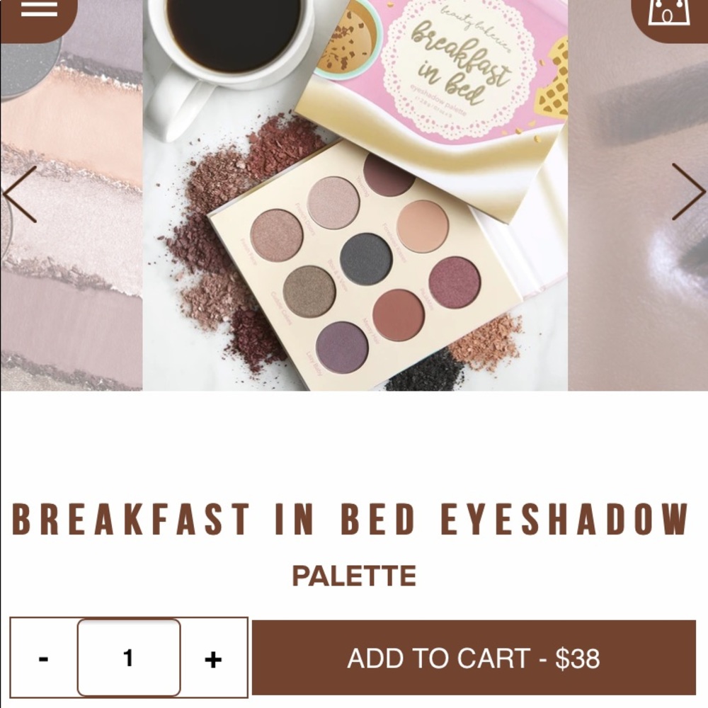🌺[5/$40] Beauty Bakerie Breakfast In Bed Palette! - Picture 13 of 13
